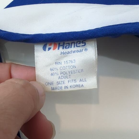 Vintage America's Cup Challenge 1987 Visor Hat White Blue Unisex Adult Sailing - Picture 5 of 7